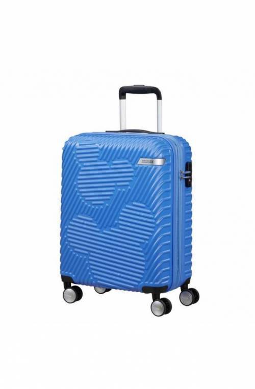 American Tourister Trolley Mickey Clouds Azul expandible - 59C-01001