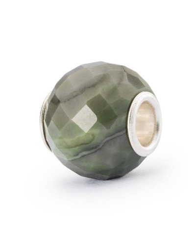Trollbeads facettierter runder grüner Calcit TSTBE-00035