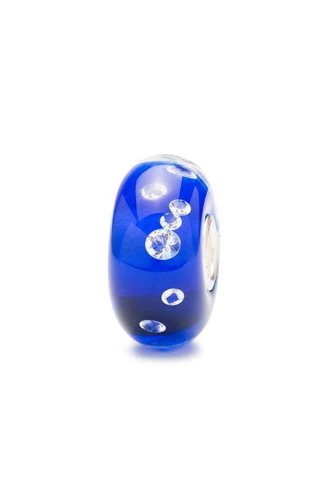 Trollbeads Universal "Diamanten" Bead Blau- TGLBE-00041