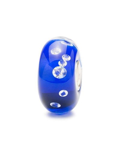 Trollbeads Universal "Diamanten" Bead Blau- TGLBE-00041
