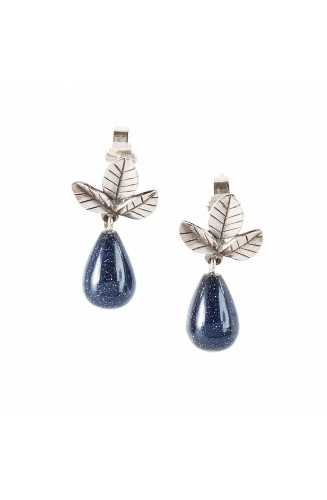 Trollbeads Blätter der Stärke Ohrringe TAGEA-00128