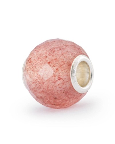 Trollbeads Quarzo Fragola Rotondo Sfaccettato TSTBE-00033