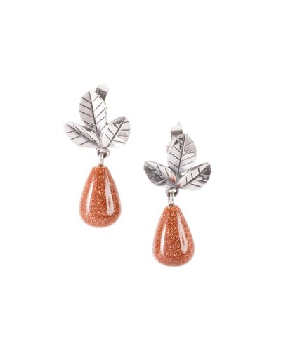 Trollbeads Pendientes Hojas de Positividad TAGEA-00127