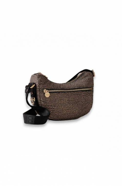 BORBONESE Borsa a tracolla LUNA BAG MINI Damen Op.Classic Schwarz - 934137-I15-X11