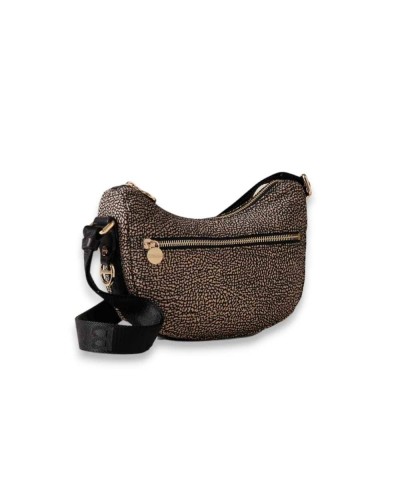 BORBONESE Borsa a tracolla LUNA BAG MINI Damen Op.Classic Schwarz - 934137-I15-X11