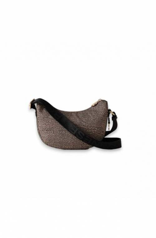 BORBONESE Borsa a tracolla LUNA BAG MINI Damen Op.Classic Schwarz - 934137-I15-X11