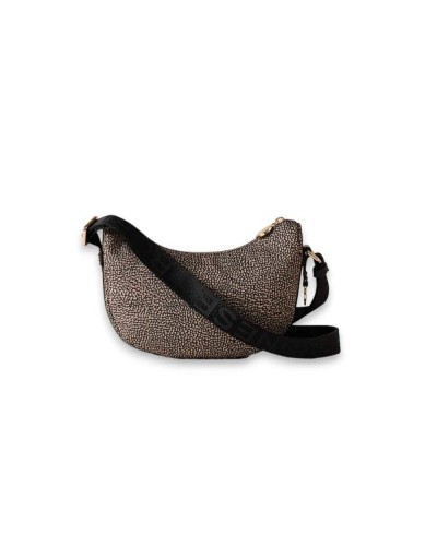 BORBONESE Borsa a tracolla LUNA BAG MINI Damen Op.Classic Schwarz - 934137-I15-X11