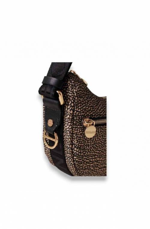 BORBONESE Borsa a tracolla LUNA BAG MINI Damen Op.Classic Schwarz - 934137-I15-X11