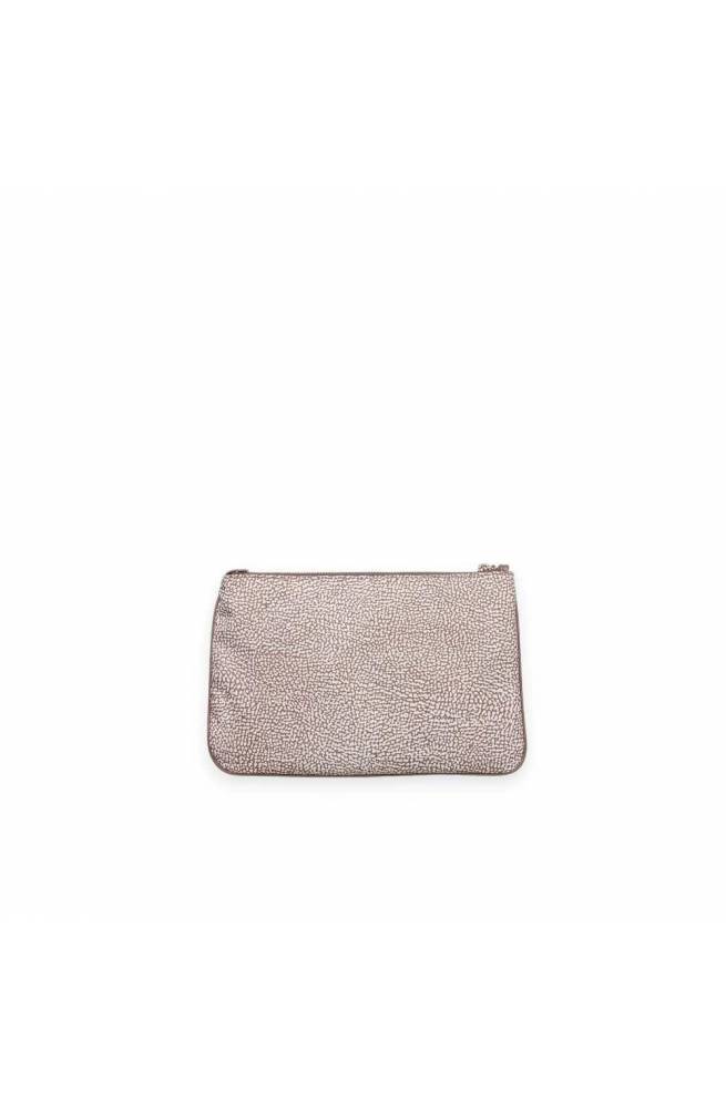 BORBONESE Borsa a tracolla Mujer Beige - 934119-I15-994