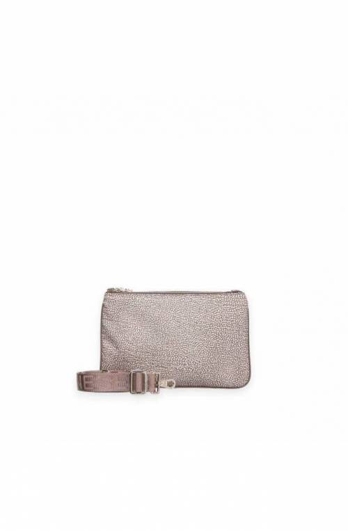 BORBONESE Borsa a tracolla Mujer Beige - 934119-I15-994