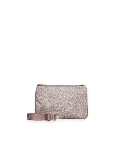 BORBONESE Borsa a tracolla Mujer Beige - 934119-I15-994