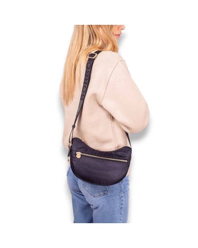BORBONESE Borsa a tracolla LUNA BAG MINI Damen Schwarz - 934137-I15-Y66
