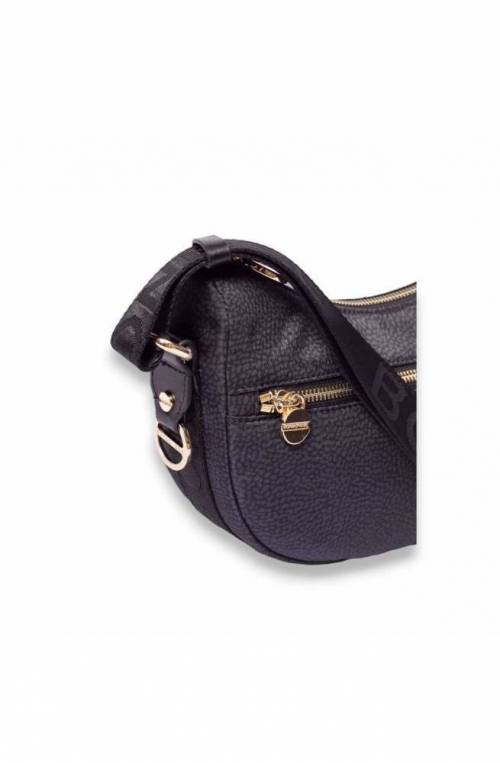 BORBONESE Borsa a tracolla LUNA BAG MINI Damen Schwarz - 934137-I15-Y66