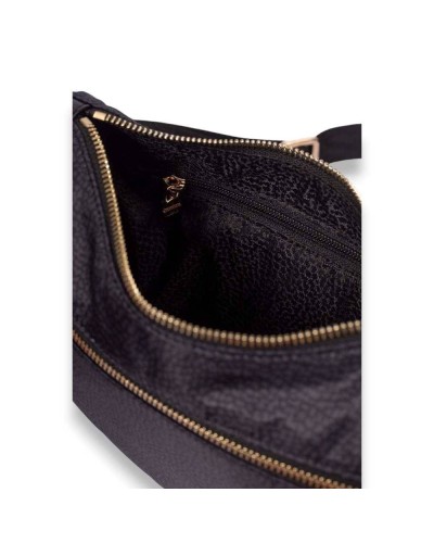 BORBONESE Borsa a tracolla LUNA BAG MINI Damen Schwarz - 934137-I15-Y66