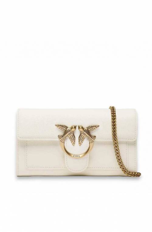 Borsa a tracolla PINKO Love Bag One Wallet Donna Bianco - 100062-A0F1-Z14Q