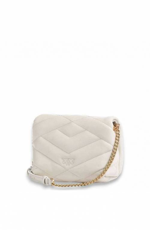 PINKO Bolso cruzados Love Click Puff Baby Mujer Blanco - 101584-A1ET-Z14Q