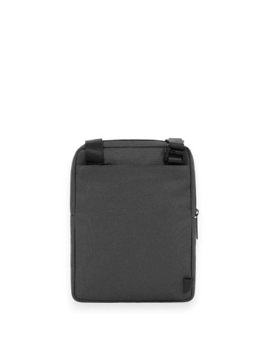 PIQUADRO Pocketbook W129 leather and fabric Gray - CA1816W129-GR