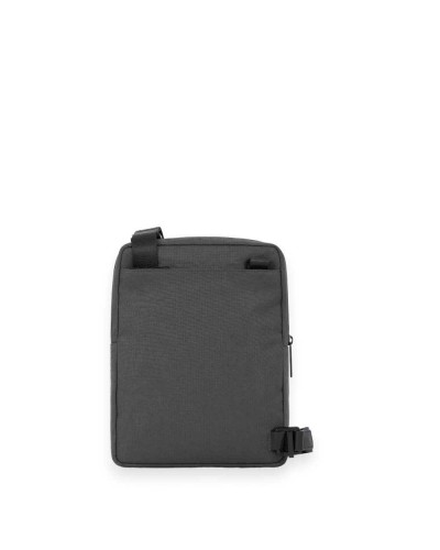 PIQUADRO Pocketbook W129 leather and fabric Gray - CA1816W129-GR
