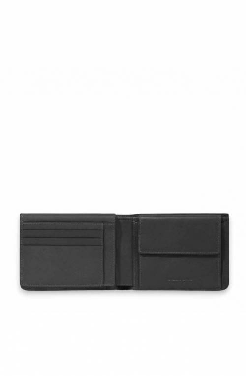PIQUADRO Wallet S130 Male Black - PU1392S130R-N