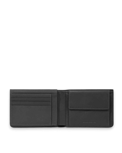 PIQUADRO Wallet S130 Male Black - PU1392S130R-N