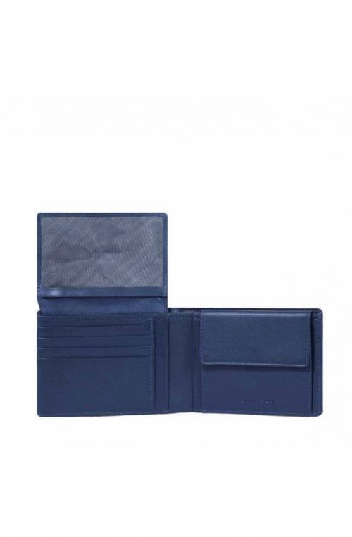 PIQUADRO Wallet S131 Male Blue - PU1392S131R-BLU