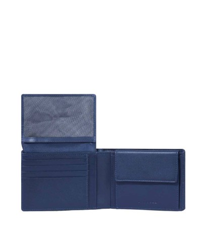 PIQUADRO Wallet S131 Male Blue - PU1392S131R-BLU