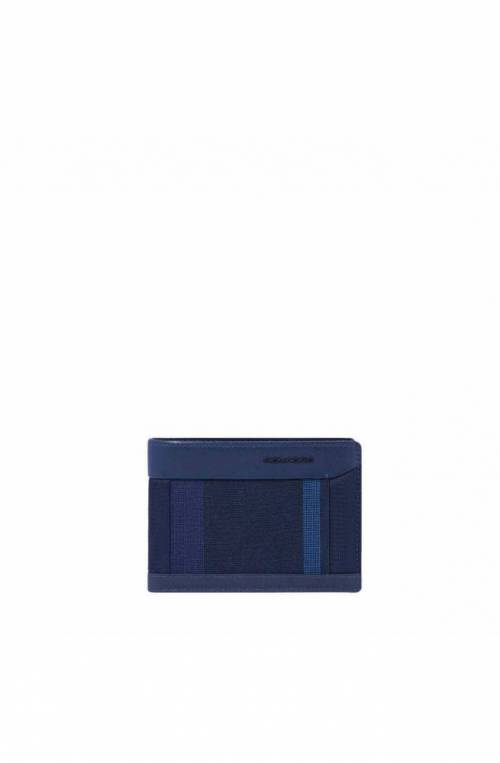 PIQUADRO Wallet S131 Male Blue - PU1392S131R-BLU