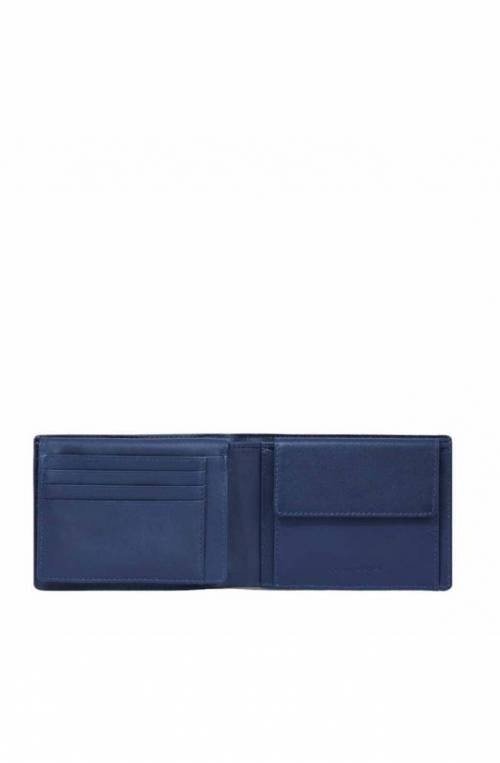 PIQUADRO Wallet S131 Male Blue - PU1392S131R-BLU