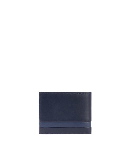 PIQUADRO Wallet S133 Male Blue - PU4518S133R-BLU