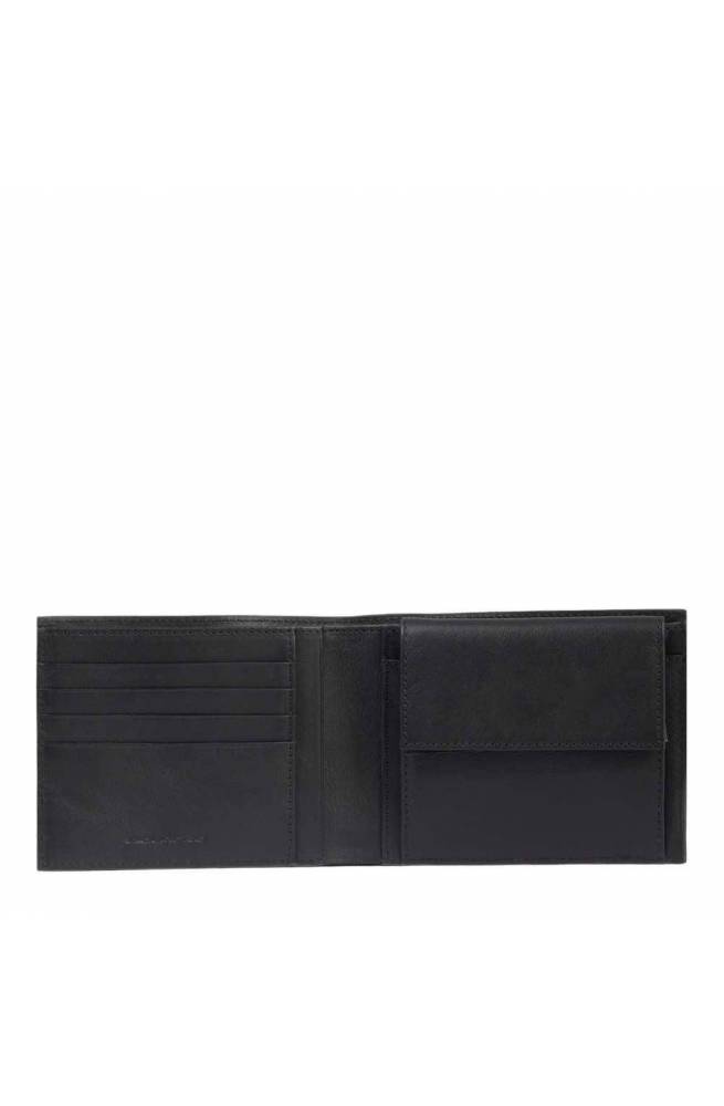 PIQUADRO Wallet S133 Male Black - PU257S133R-N