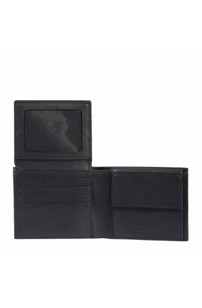 PIQUADRO Wallet S133 Male Black - PU4518S133R-N