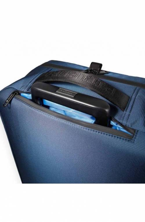 PIQUADRO Trolley Carbon Neutral Blue 2 wheels - BV6376C2O-BLU