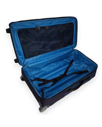 PIQUADRO Trolley Carbon Neutral Blue 2 wheels - BV6376C2O-BLU