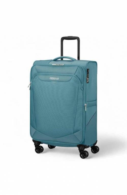 American Tourister Trolley SUMMER RIDE Blau TSA lock Unisex - ME7-41005