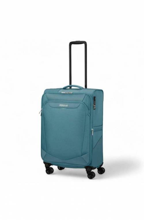 American Tourister Trolley SUMMER RIDE Blau TSA lock Unisex - ME7-41005