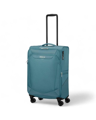 American Tourister Trolley SUMMER RIDE Blau TSA lock Unisex - ME7-41005