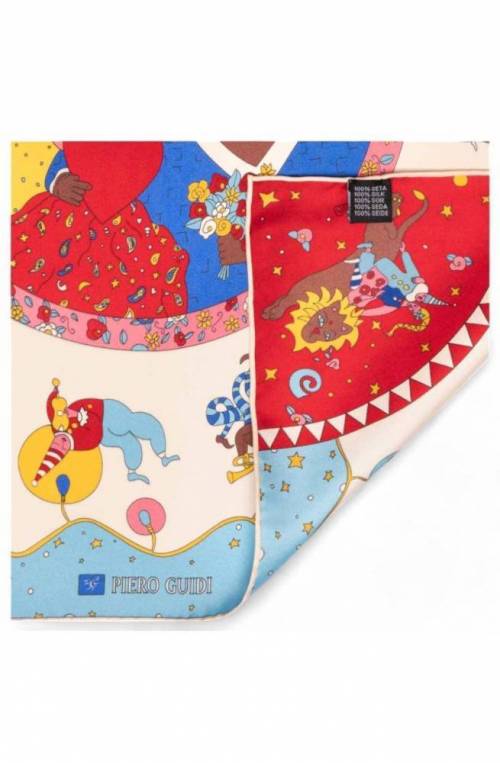 PIERO GUIDI Scarf CHARLOTTE Female Silk Multicolor - 270126058-18