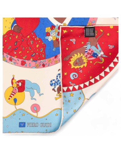 PIERO GUIDI Scarf CHARLOTTE Female Silk Multicolor - 270126058-18