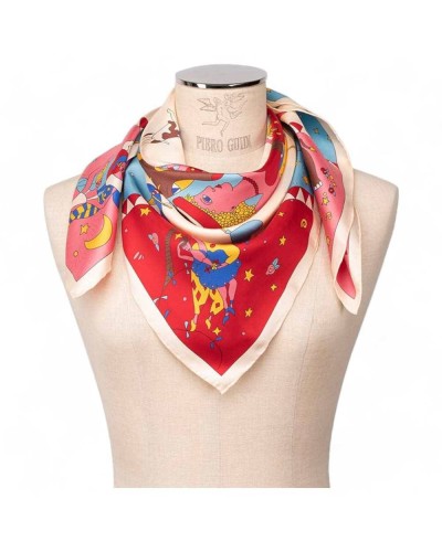 PIERO GUIDI Scarf CHARLOTTE Female Silk Multicolor - 270126058-18