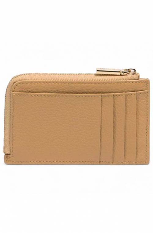 COCCINELLE Geldbörse METALLIC SOFT Damen Leder Beige - E2MW5172401N24