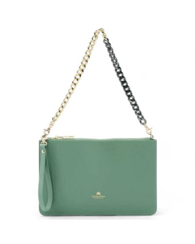 CUOIERIA FIORENTINA Tasche ALICE Damen Leder Grün - B000005605420-SV
