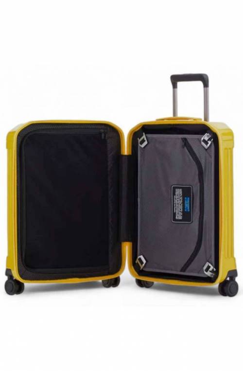 PIQUADRO Trolley yellow TSA lock USB PLUG Unisex - BV4425PQLS3-G