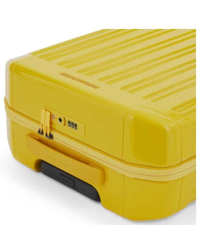 PIQUADRO Trolley yellow TSA lock USB PLUG Unisex - BV4425PQLS3-G