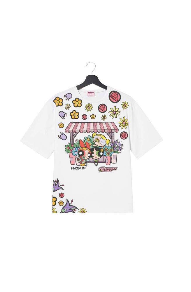 BRACCIALINI accessories POWERPUFF GIRLS T-shirt White - PPGTOP01-lg