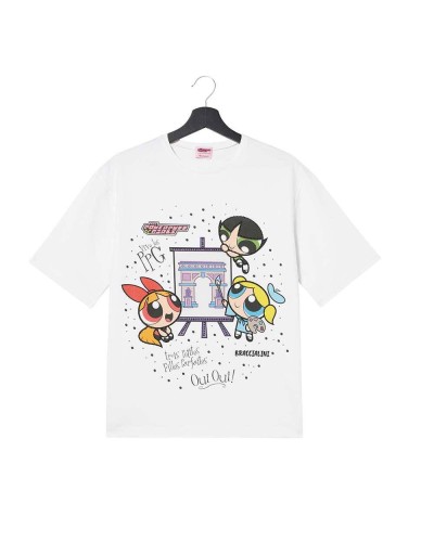 BRACCIALINI accessories POWERPUFF GIRLS T-shirt White - PPGTOP02-LG