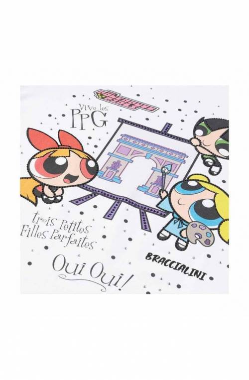 BRACCIALINI accessories POWERPUFF GIRLS T-shirt White - PPGTOP02-LG