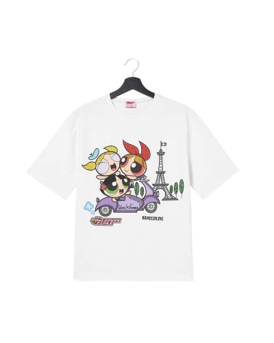 BRACCIALINI accessories POWERPUFF GIRLS T-shirt White S/M - PPGTOP03-SM