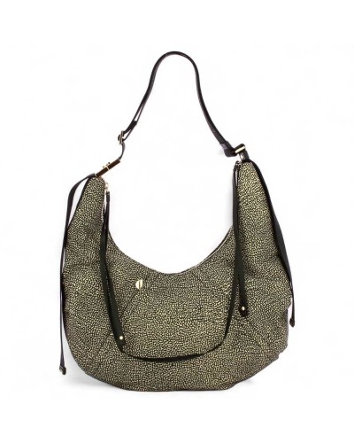 BORBONESE Tasche Damen Natuerlich, Schwarz - 933834-AH1-X11