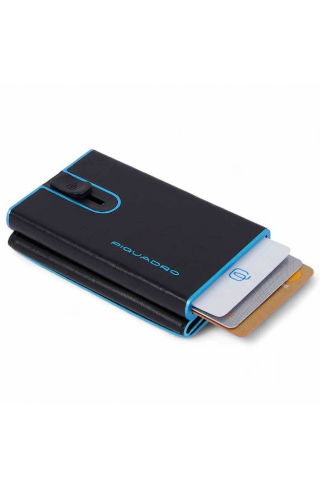 PIQUADRO Wallet Male Leather Black - PP4891B2BLR-N