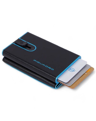 PIQUADRO Wallet Male Leather Black - PP4891B2BLR-N